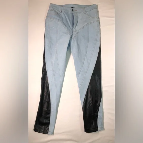 Faux leather jeans - Picture 3 of 8